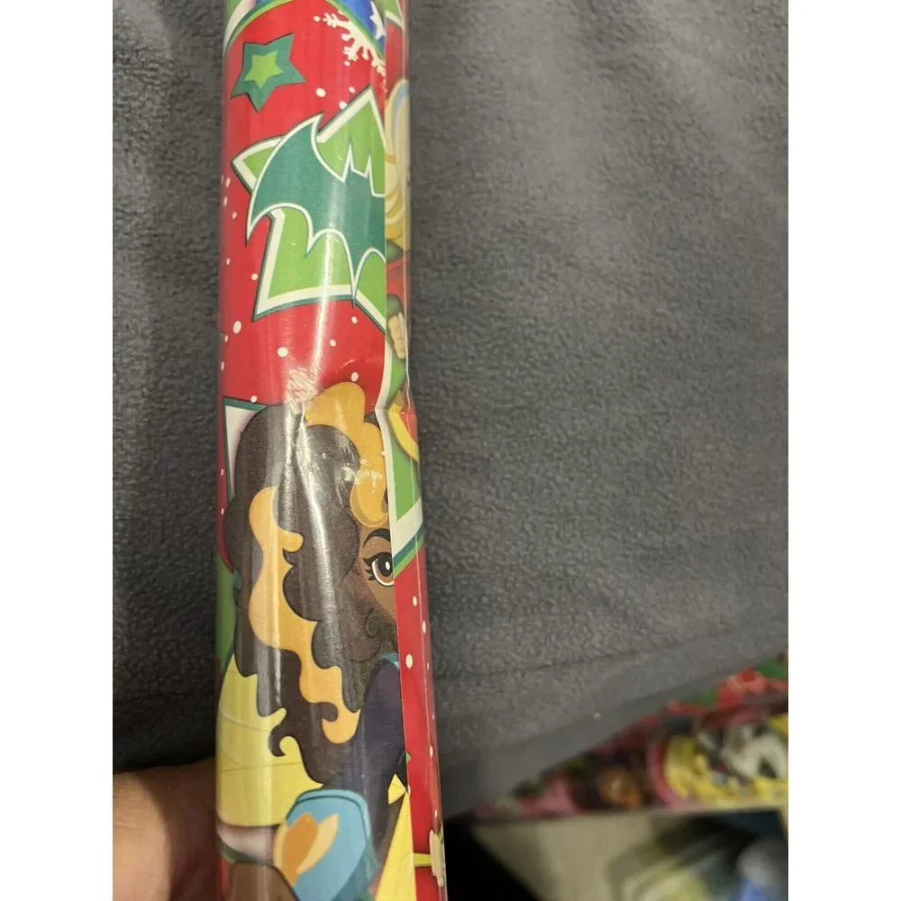 1 Roll DC Comics Wonder Woman Harley Quinn Supergirl Gift Wrap‎ 70 sq ft